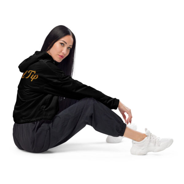 Gold Tip Cropped Windbreaker - Image 5