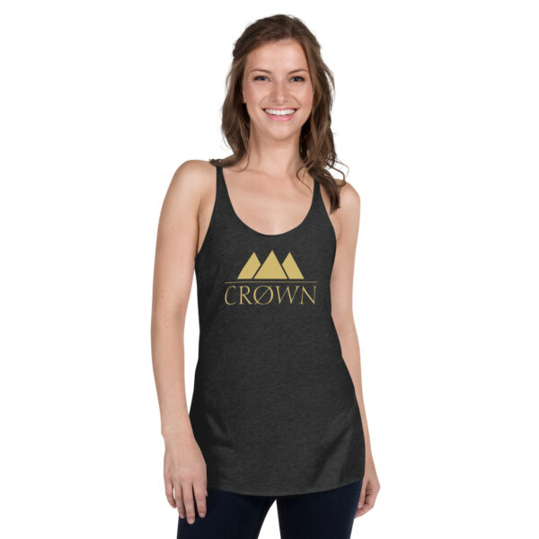 Crown Women's Racerback Tank - Image 2