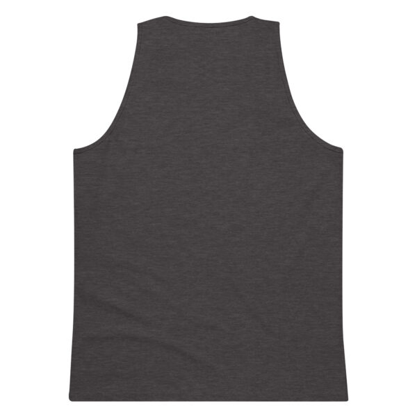 All About That Pressure Only White Mens Tank Top - Image 13
