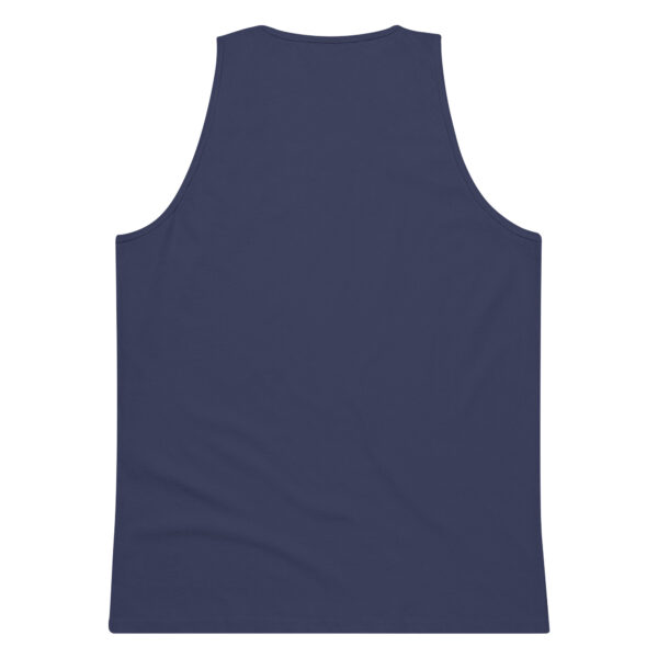 All About That Pressure Only White Mens Tank Top - Image 15