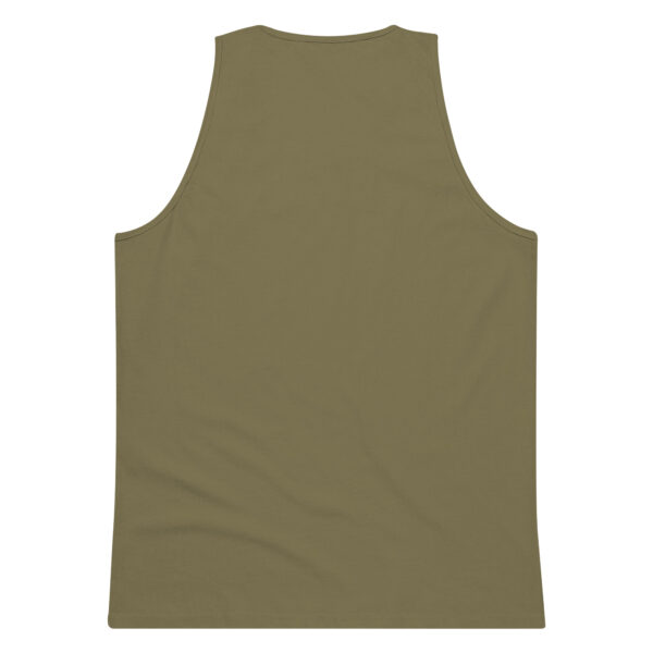 All About That Pressure Only White Mens Tank Top - Image 17