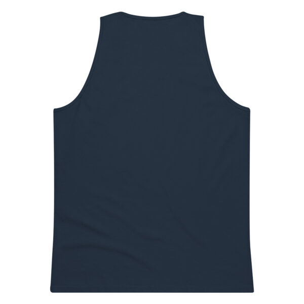 All About That Pressure Only White Mens Tank Top - Image 11