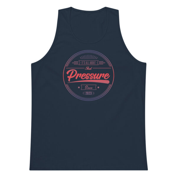 All About That Pressure Only Gradient Mens Tank Top - Image 7