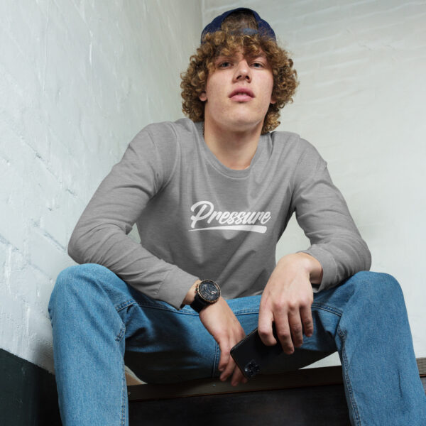 All About That Pressure White Long Sleeve - Image 4
