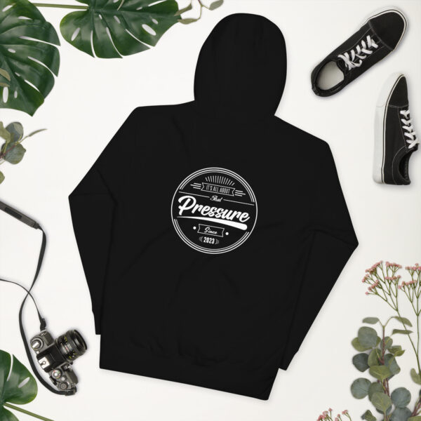 All About That Pressure White Hoodie - Image 11
