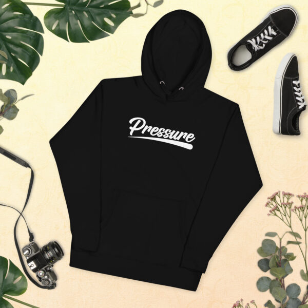 All About That Pressure White Hoodie - Image 8