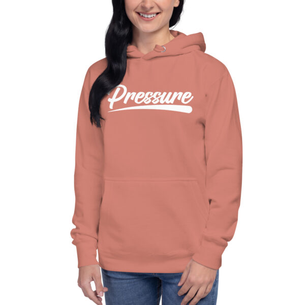 All About That Pressure White Hoodie - Image 6