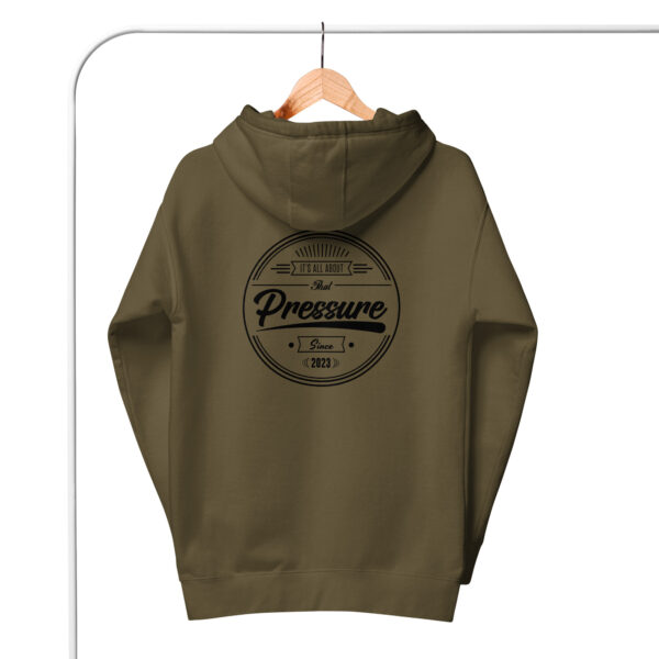 All About That Pressure Black Hoodie - Image 6