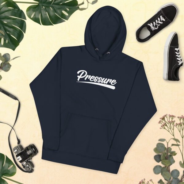 All About That Pressure White Hoodie - Image 12
