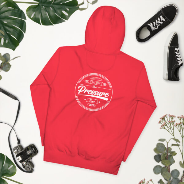All About That Pressure White Hoodie - Image 46
