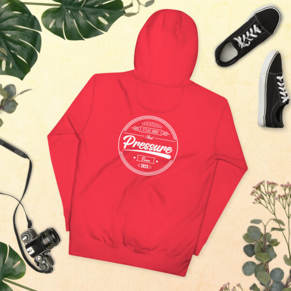 All About That Pressure White Hoodie - Image 45