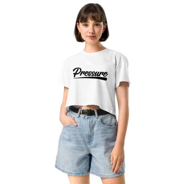 Pressure Crop Top Black - Image 2