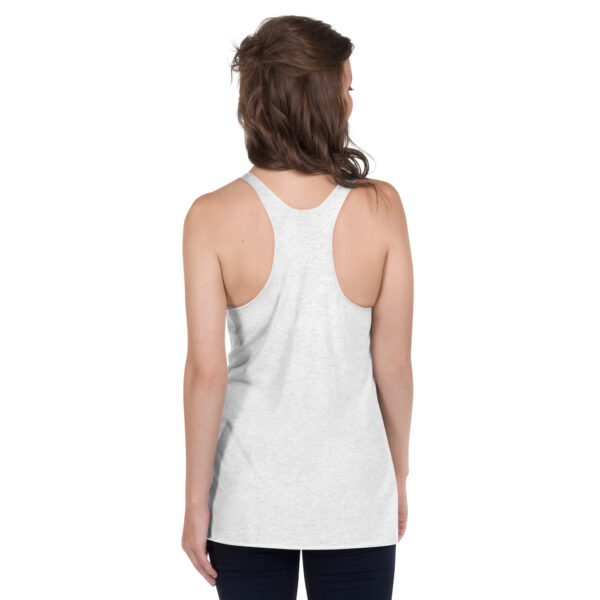 Pressure Womens Racerback Tank Top Black - Image 2