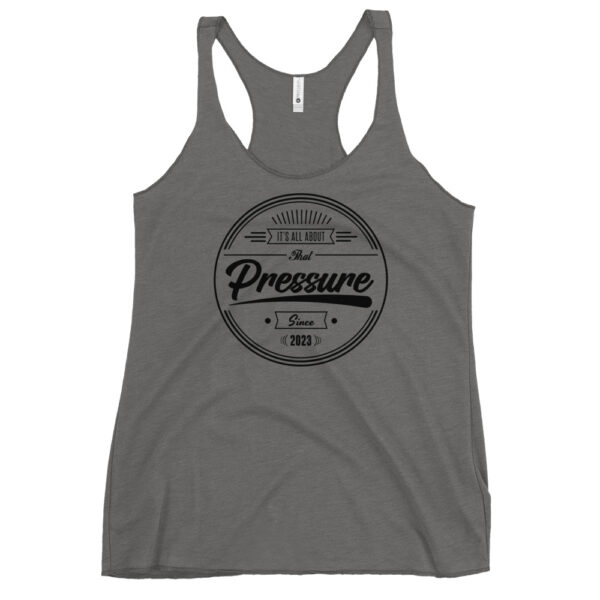 All About That Pressure Only Black Women’s Racerback Tank Top - Image 8