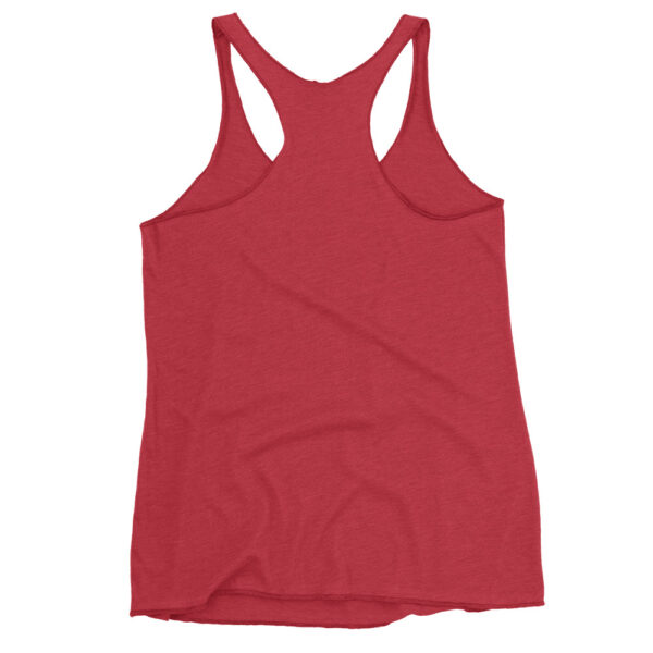 All About That Pressure Only White Women’s Racerback Tank Top - Image 14