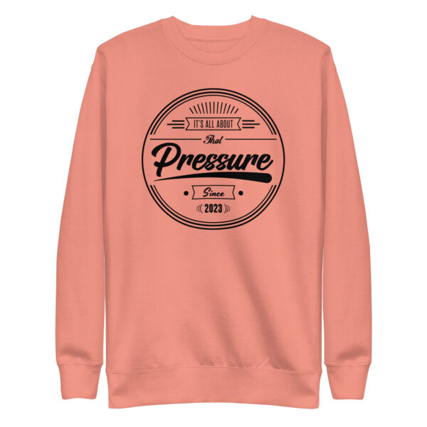 All About That Pressure Only Black Crewneck - Image 5