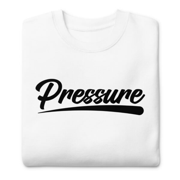 All About That Pressure Black Crewneck - Image 2