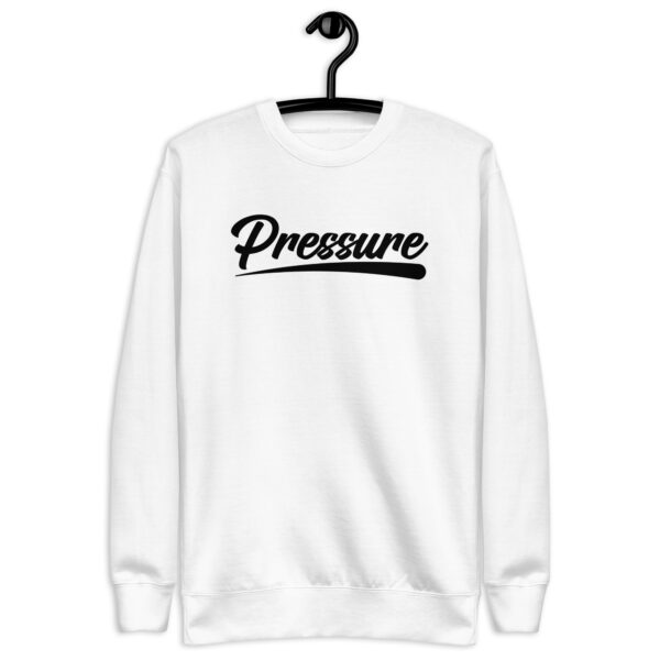 All About That Pressure Black Crewneck - Image 3