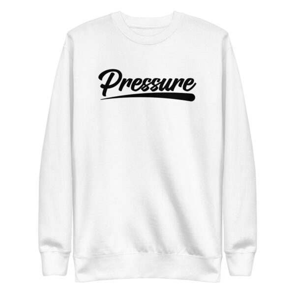 All About That Pressure Black Crewneck - Image 4