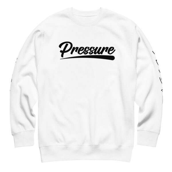 All About That Pressure Black Crewneck (プレッシャー Edition) - Image 5