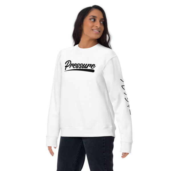 All About That Pressure Black Crewneck (プレッシャー Edition) - Image 7