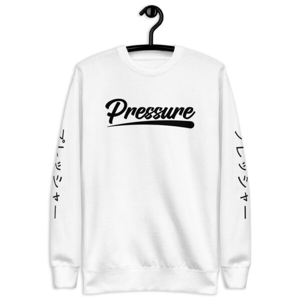 All About That Pressure Black Crewneck (プレッシャー Edition) - Image 8