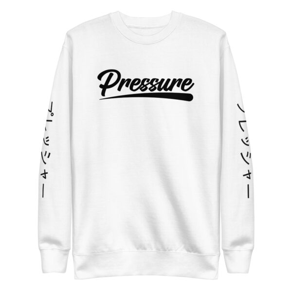 All About That Pressure Black Crewneck (プレッシャー Edition) - Image 9